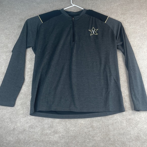 Champion Other - Champion Vanderbilt Commodores Quarter Zip Pullover Men's 2XL Dark Gray Athletic